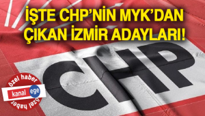 SON DAKİKA ! CHP'NİN MYK'DAN GEÇEN İZMİR ADAYLARI!