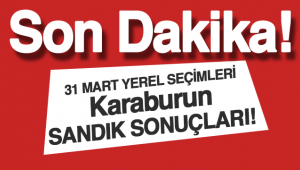 31 Mart 2019 Yerel Seçimleri Karaburun Sandık Sonuçları