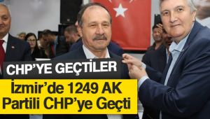 BAYRAKLI'DA AK PARTİ'DEN CHP'YE 1249 KATILIM 