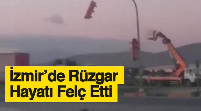 Rüzgar Hayatı Felç Etti