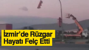 Rüzgar Hayatı Felç Etti