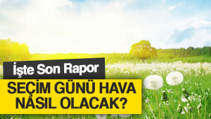 Seçim Günü Hava Nasıl Olacak?