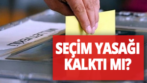 Seçim yayın yasağı kaçta bitecek? 