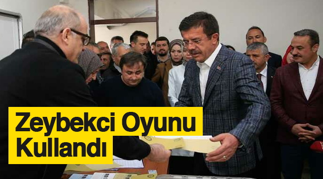 Zeybekci Oyunu Kullandı