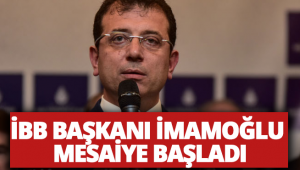 İmamoğlu mesaiye başladı: Birçok görüşmeyi şeffaf odamızda yapacağız