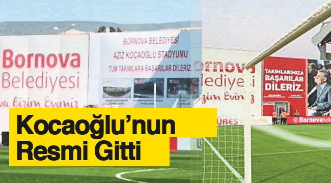 Kocaoğlu'nun Resmi Gitti İsmi Kaldı